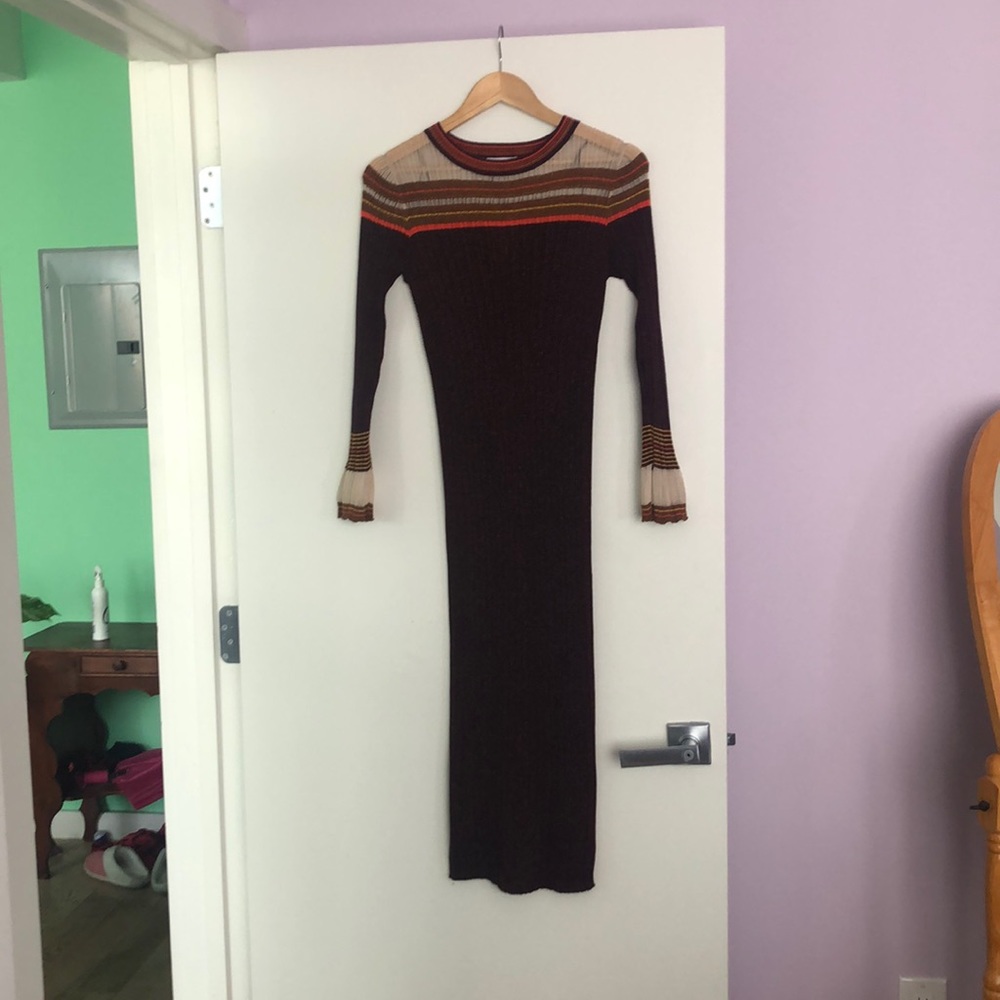 Brown Zara dress never worn